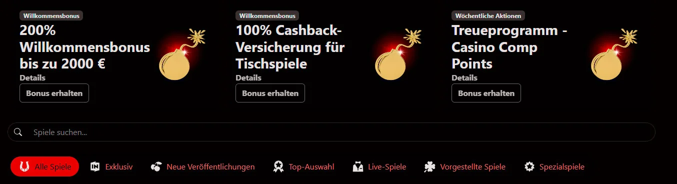 games category boombet casino